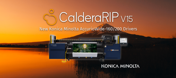 Konica Minolta AccurioWide driver for CalderaRIP