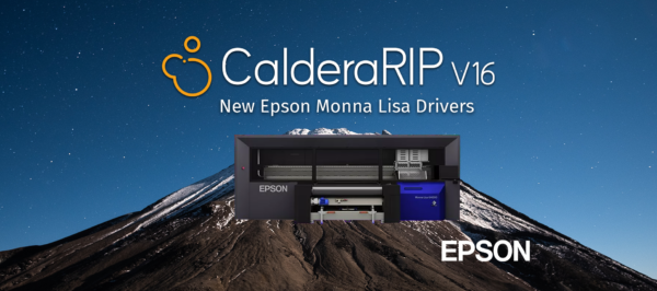 CalderaRIP supports Epson Monna Lisa