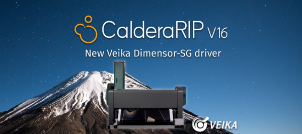 CalderaRIP supports the Veika Dimensor SG