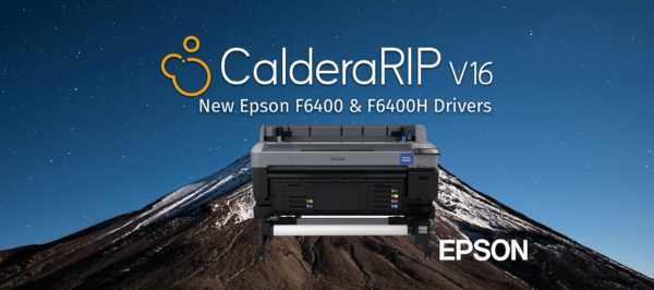 Caldera supports the Espon F6400 & F6400H